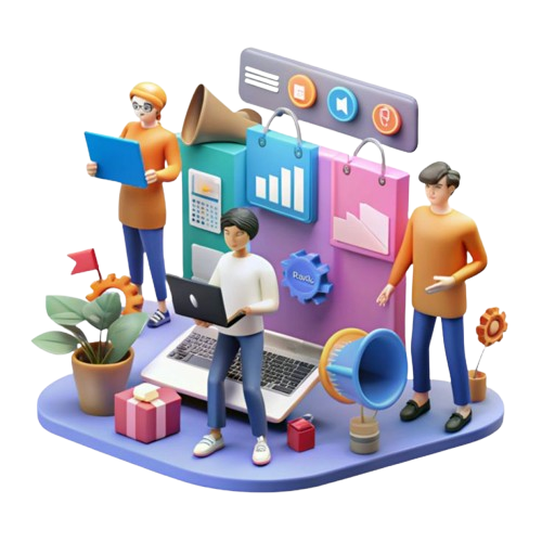 download digital marketing team collaboration strategy analytics and promotion for free removebg preview